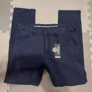 GUC- Mens Rhone Everyday Twill Five Pocket Slim Fit Pants 34W - 31L